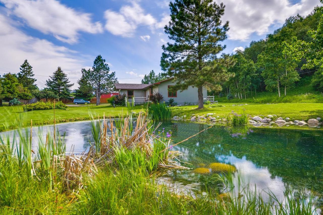 Dog-Friendly Red Lodge Home With On-Site Pond! Bagian luar foto